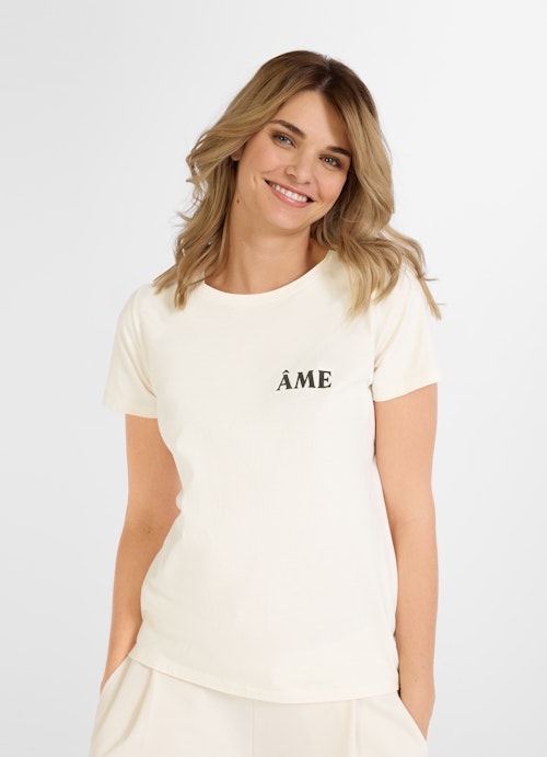 Coupe Regular Fit T-shirts T-shirt eggshell