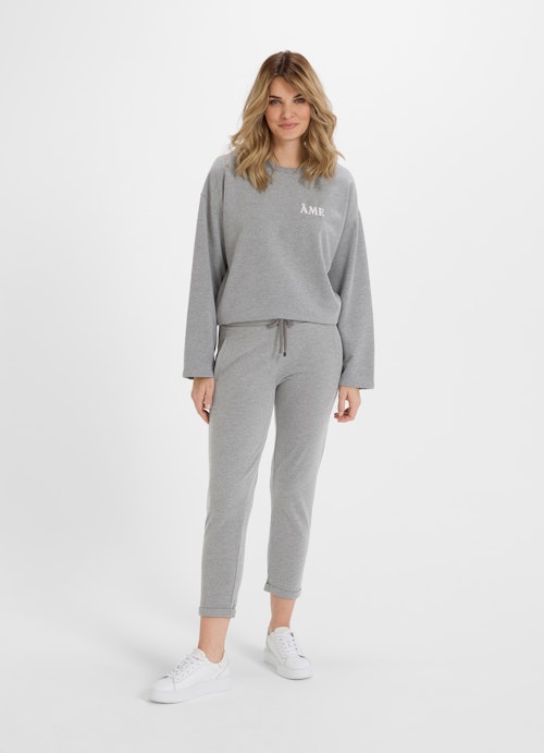 Casual Fit Hosen Casual Fit - Sweatpants steel grey mel.