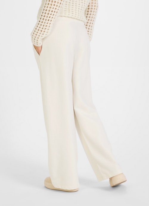 Wide Leg Hosen Wide Leg Fit - Sweatpants eggshell
