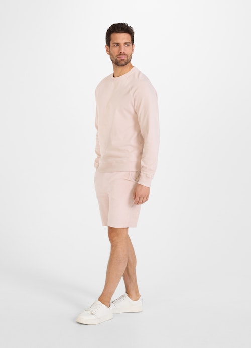 Regular Fit Sweater Frottee - Sweater pale rose