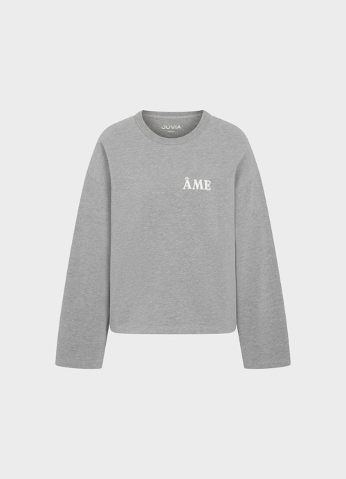 Coupe Loose Fit Pulls Pull-over steel grey mel.