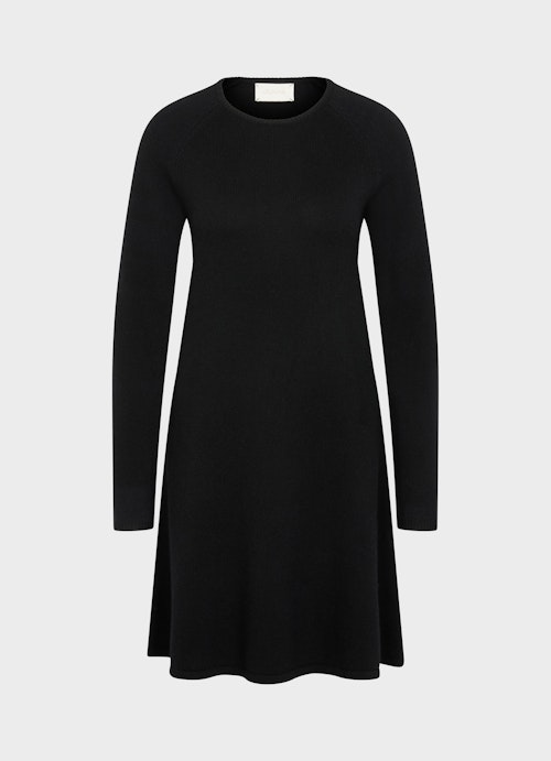 Regular Fit Kleider Cashmere Blend - Kleid black