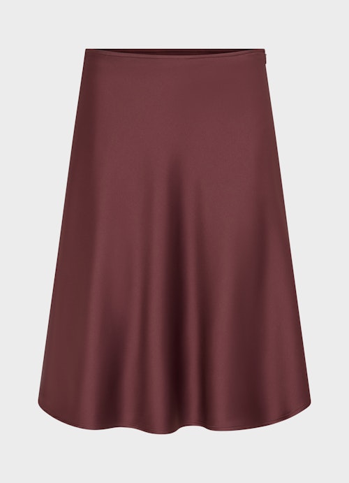 Short Length Röcke Satin - Rock grape