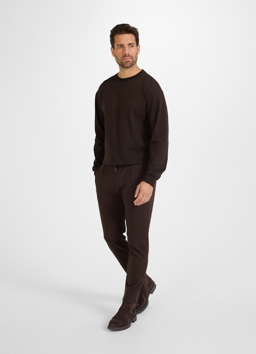 Regular Fit Pants Regular Fit - Trousers bitter chocolate