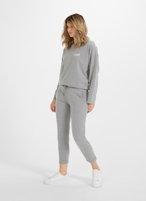 Casual Fit Hosen Casual Fit - Sweatpants steel grey mel.