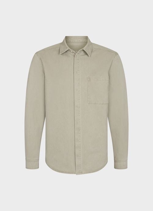 Regular Fit Shirts Denim shirt silver sage