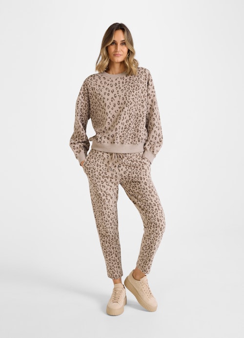 Coupe Loose Fit Sweat-shirts Sweater simply taupe