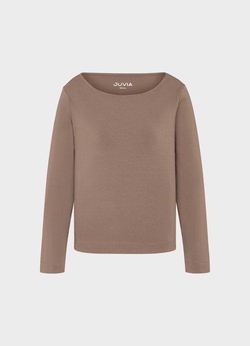 Coupe Slim Fit Sweat-shirts Sweatshirt mink