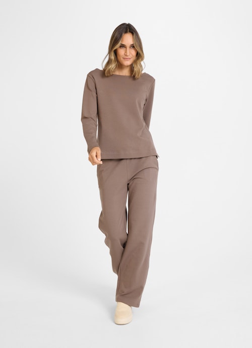 Coupe Slim Fit Sweat-shirts Sweatshirt mink