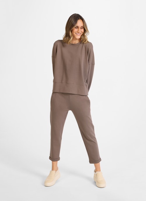 Coupe Loose Fit Sweat-shirts Sweatshirt mink