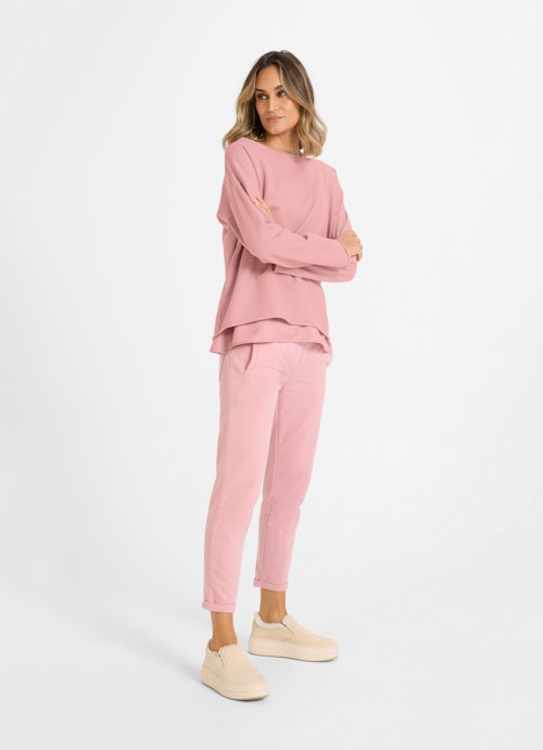 Coupe Loose Fit Sweat-shirts Sweater blush