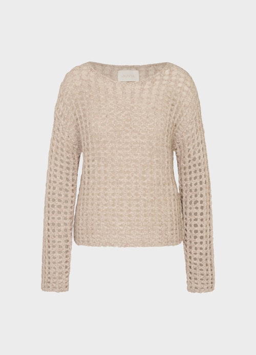 Coupe Regular Fit Maille Alpaca jumper simply taupe