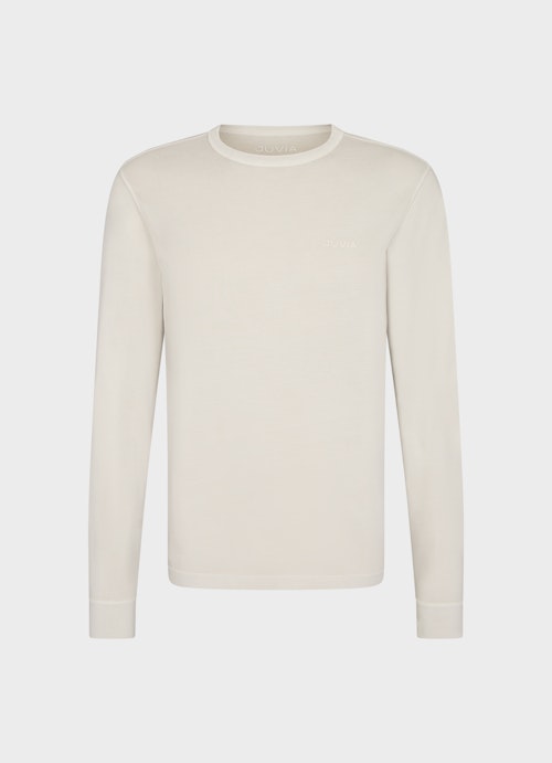 Casual Fit Long sleeve tops Jersey Longsleeve silver stone