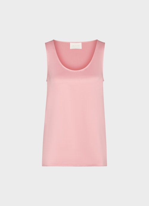 Coupe Loose Fit Hauts Satin top blush