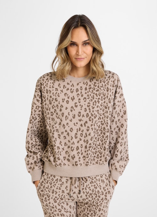 Coupe Loose Fit Sweat-shirts Sweater simply taupe