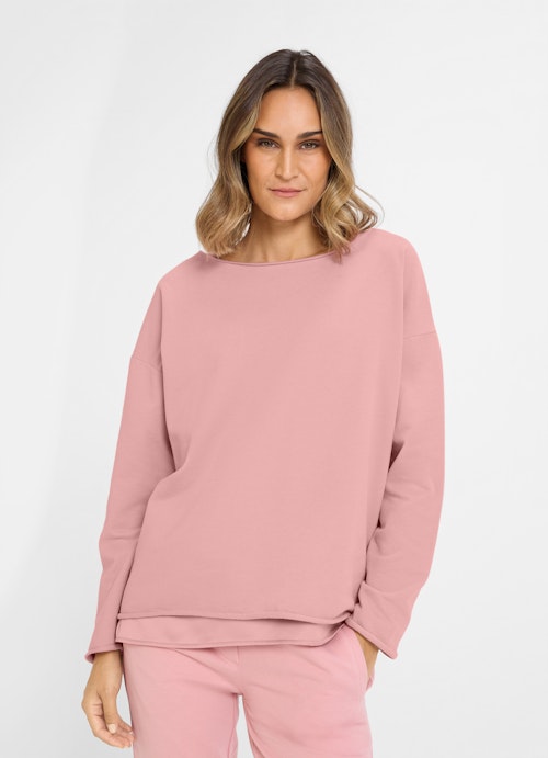 Coupe Loose Fit Sweat-shirts Sweater blush