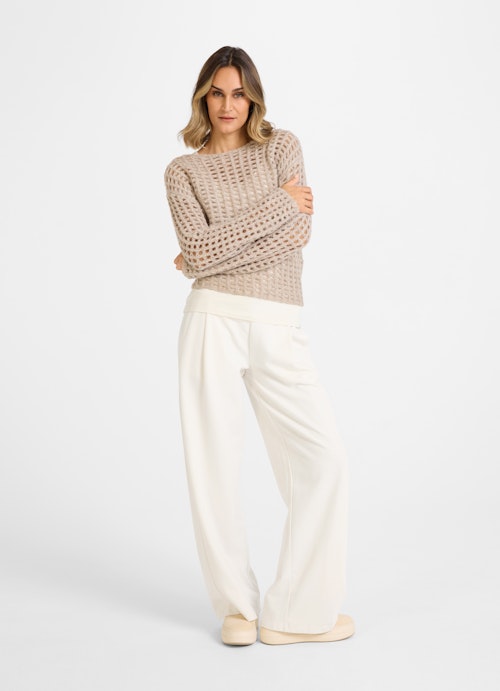 Coupe Regular Fit Maille Alpaca jumper simply taupe