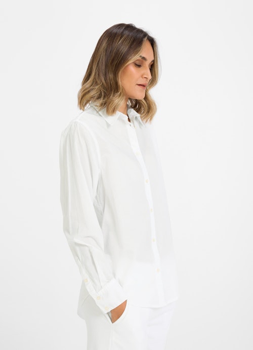 Regular Fit Sweatshirts Blouse white
