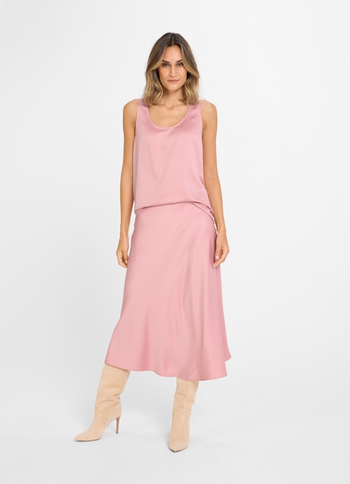 Coupe Loose Fit Hauts Satin top blush