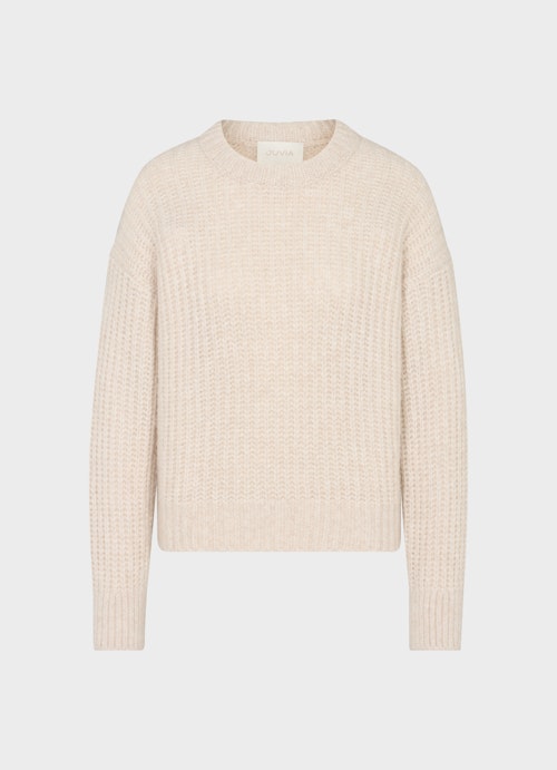 Coupe Casual Fit Maille Knit jumper dune mel.