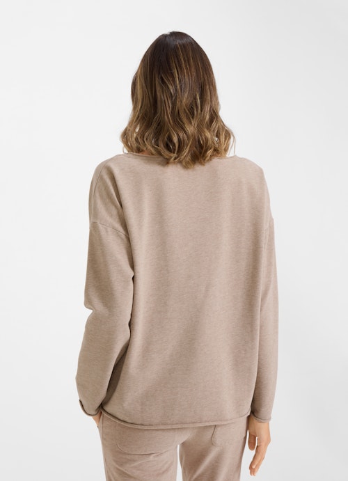 Coupe Loose Fit Sweat-shirts Sweater simply taupe