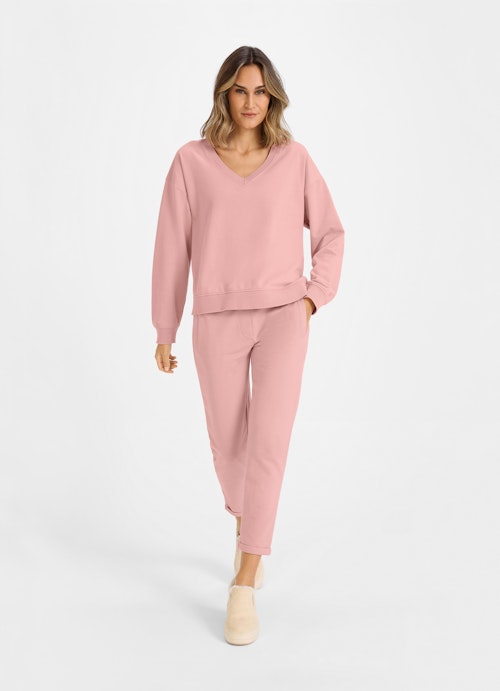 Coupe Loose Fit Sweat-shirts Sweater blush