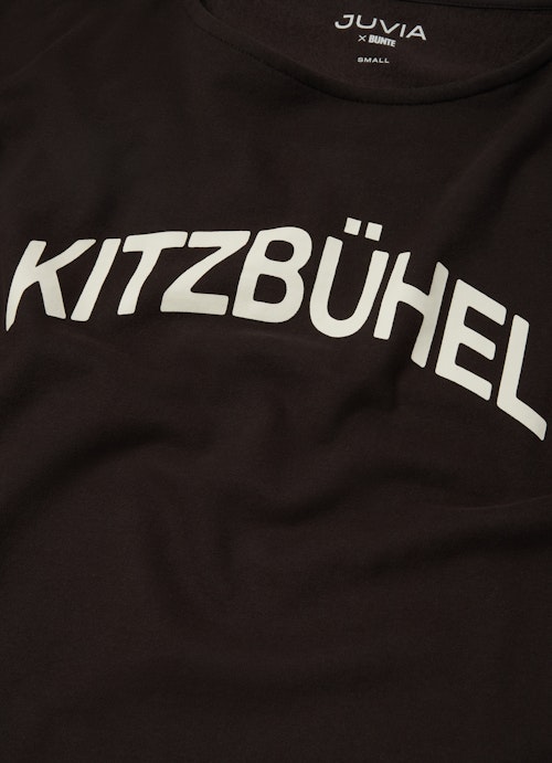 Oversized Fit Sweatshirts Sweater KITZBÜHEL bitter chocolate