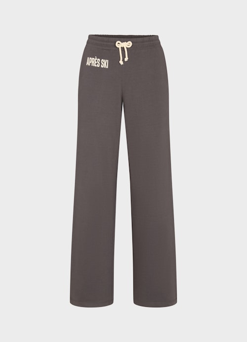 Loose Fit Pants Wide Leg Pants APRÈS SKI graphit
