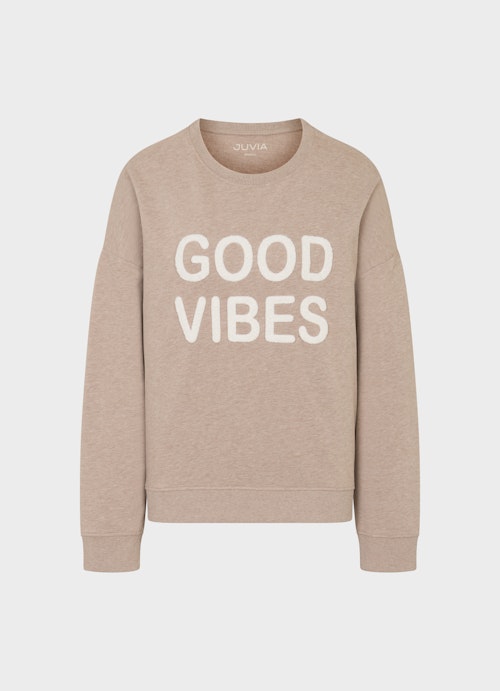 Coupe oversize Sweat-shirts Sweater simply taupe