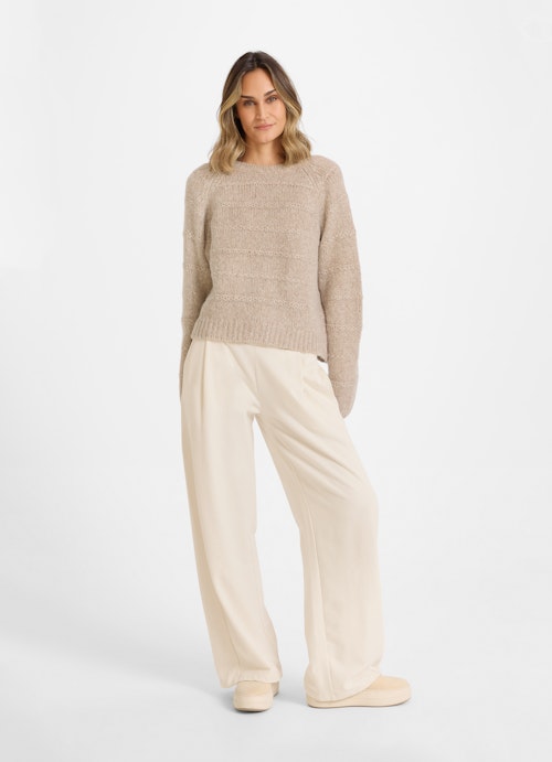 Coupe Casual Fit Maille Alpaca jumper simply taupe