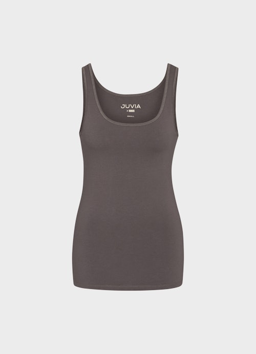 Slim Fit Tops Jersey Fitted Top graphit