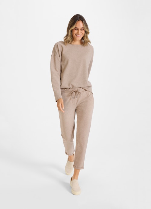 Coupe Loose Fit Sweat-shirts Sweater simply taupe