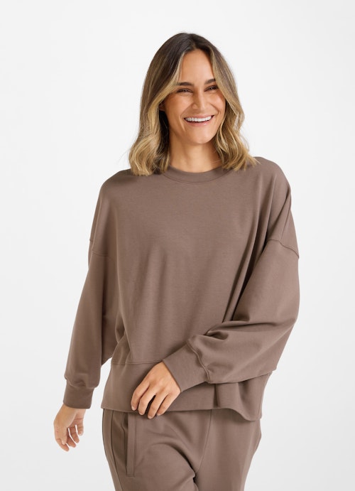 Coupe Loose Fit Sweat-shirts Sweatshirt mink
