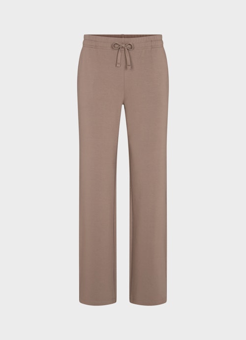 Boot Cut Pantalons Wide leg fit sweatpants mink