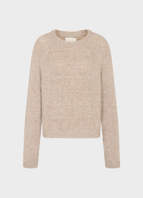 Coupe Casual Fit Maille Alpaca jumper simply taupe