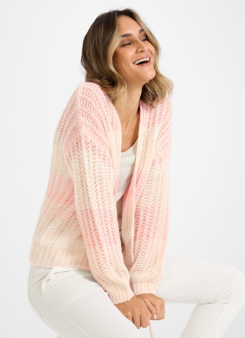 Oversized Fit Strick Strick - Cardigan blush