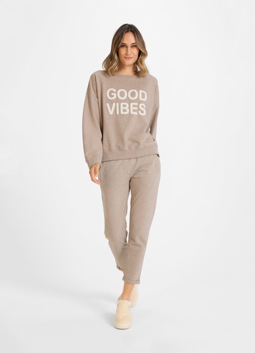 Coupe oversize Sweat-shirts Sweater simply taupe