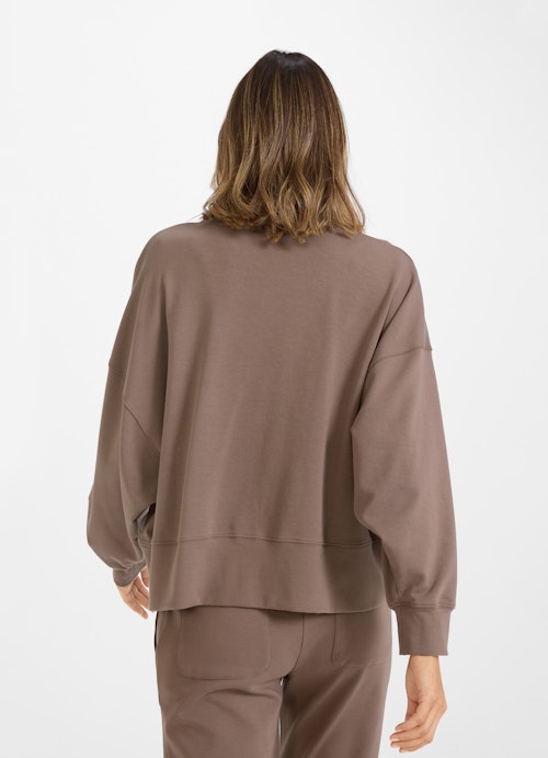 Coupe Loose Fit Sweat-shirts Sweatshirt mink