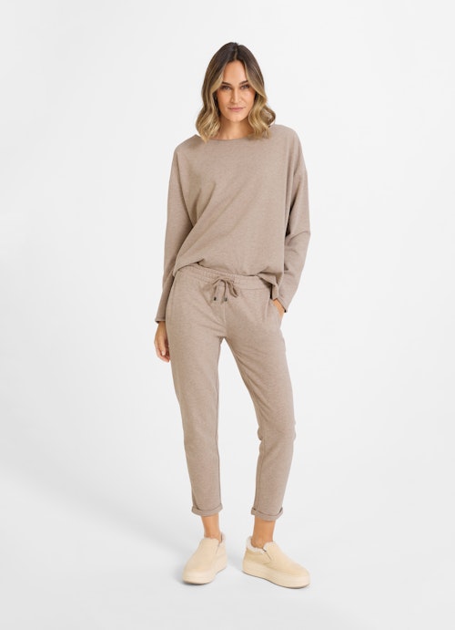 Coupe Casual Fit Pantalons Casual fit sweatpants simply taupe