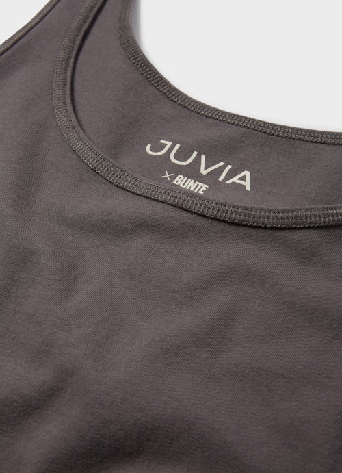 Slim Fit Tops Jersey Fitted Top graphit