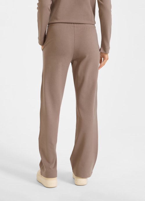 Boot Cut Pantalons Wide leg fit sweatpants mink