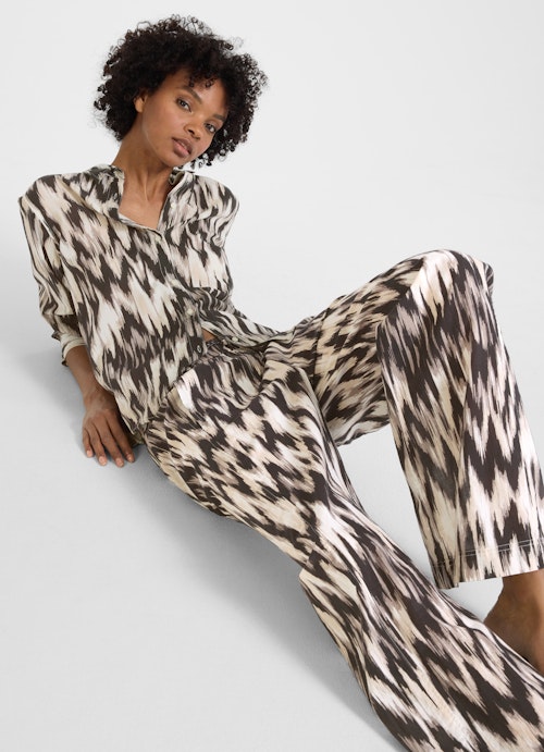 Wide Leg Pants Wide Leg Fit - Trousers eggshell