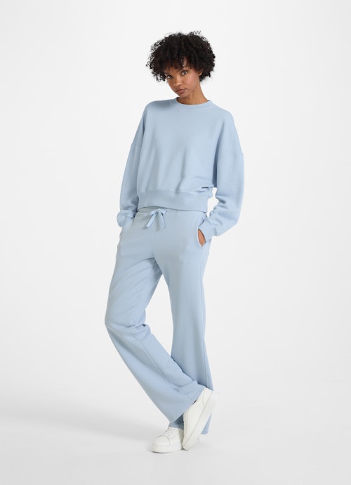 Boot Cut Pants Wide Leg Fit - Sweatpants cash.blue