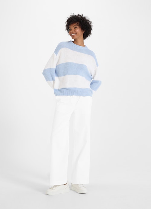 Oversized Fit Knitwear Knit sweater cash.blue