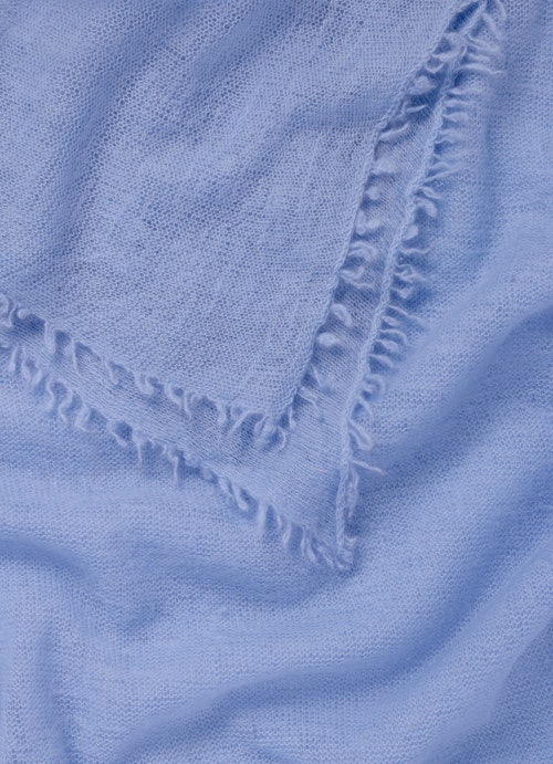 One Size Knitwear Cashmere scarf cash.blue