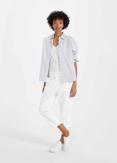 Casual Fit Pants Denim trousers white