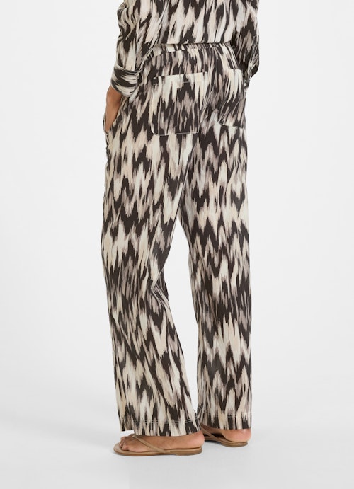 Wide Leg Pants Wide Leg Fit - Trousers eggshell