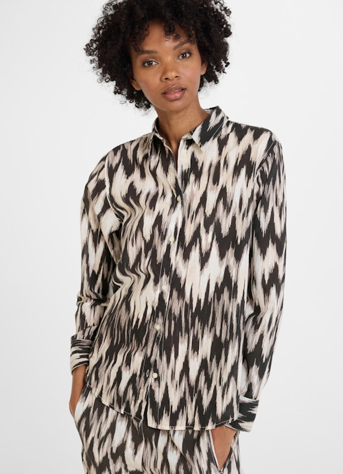 Regular Fit Sweatshirts Blouse eggshell