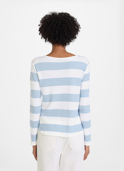 Slim Fit Knitwear Cashmix - Sweater cash. blue mel.