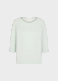 Casual Fit Knitwear Cashmere Blend - Sweater pastel green